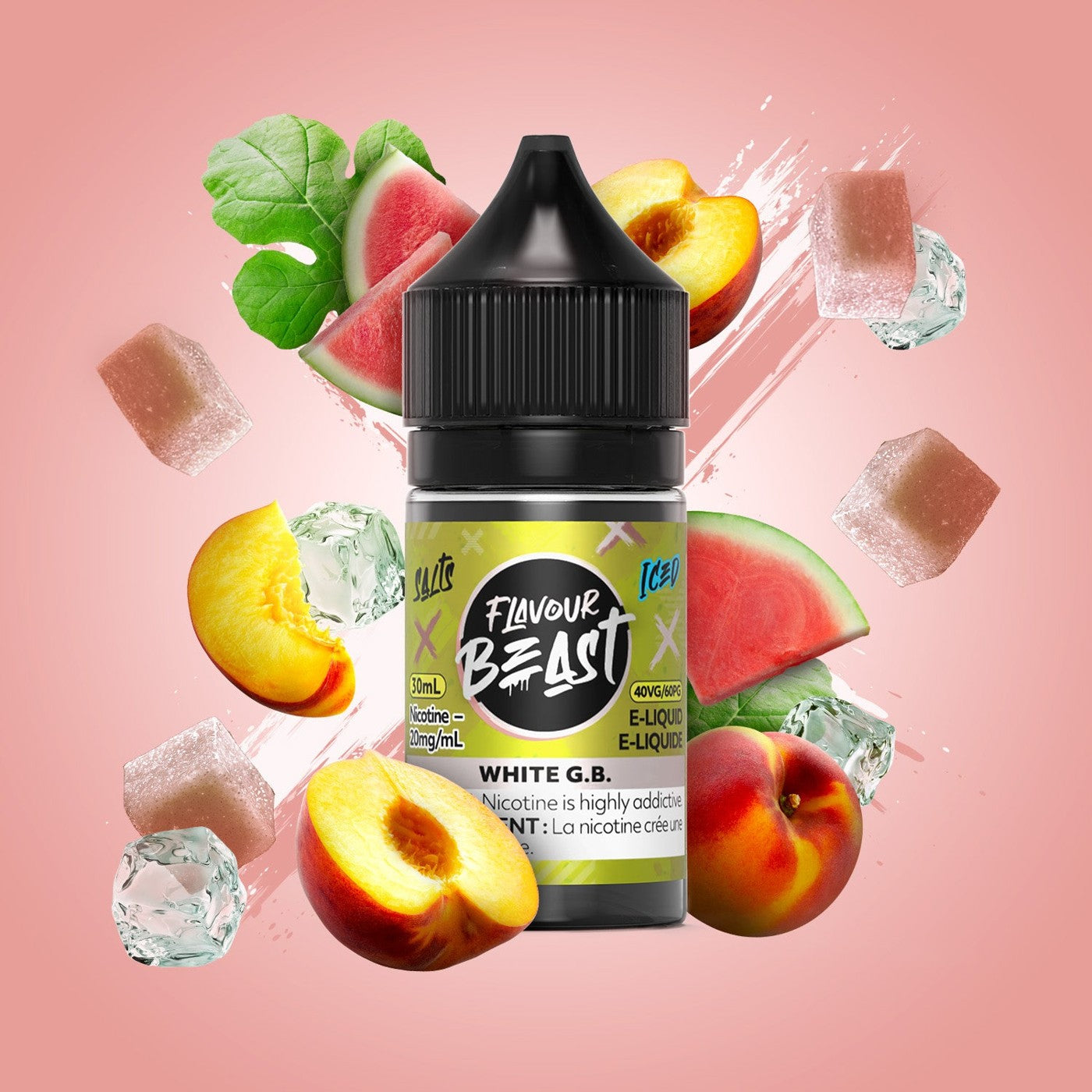 WHITE G.B. ICED FLAVOUR BEAST