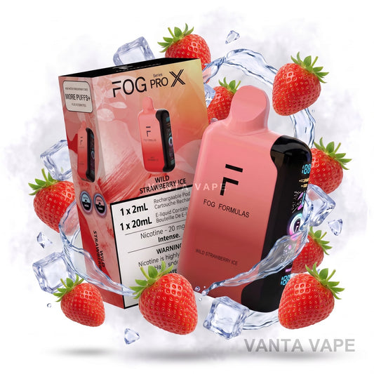 WILD STRAWBERRY ICE FOG PRO X