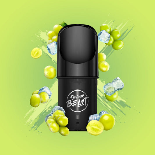 WILD WHITE GRAPE ICED FLAVOUR BEAST POD PACK