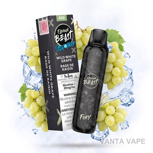 WILD WHITE GRAPE FLAVOUR BEAST FURY
